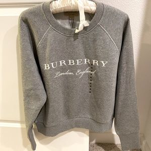 Burberry sweatshirt grey